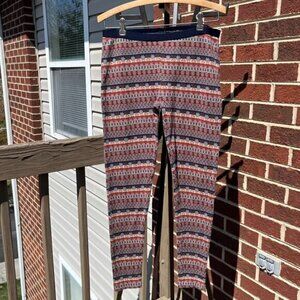 Gramicci Nordic Patterned Leggings Women's Medium